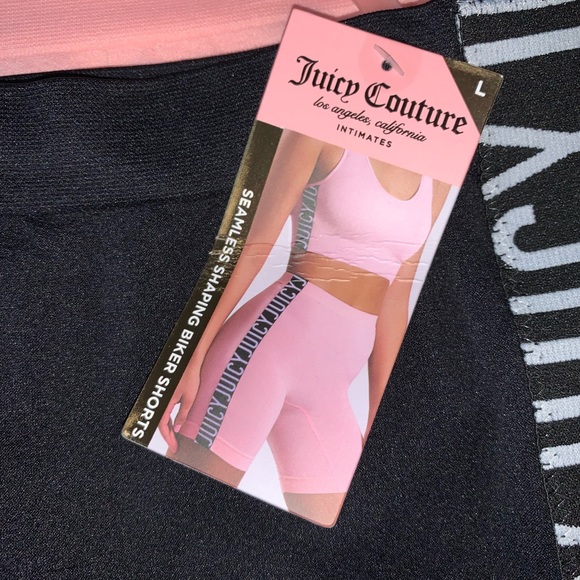 Juicy Couture Other - Juicy couture pack of 2 shapewear biker shorts L